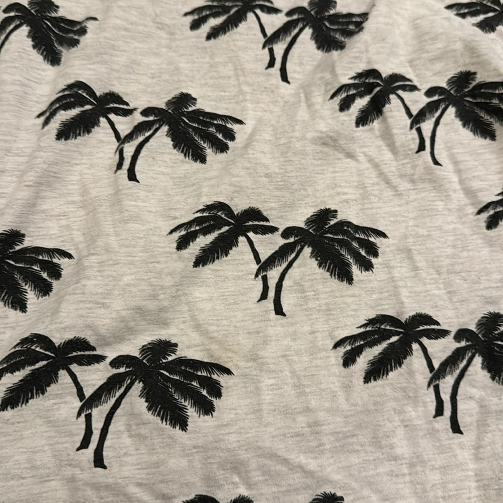 Free planet palm tree shirt